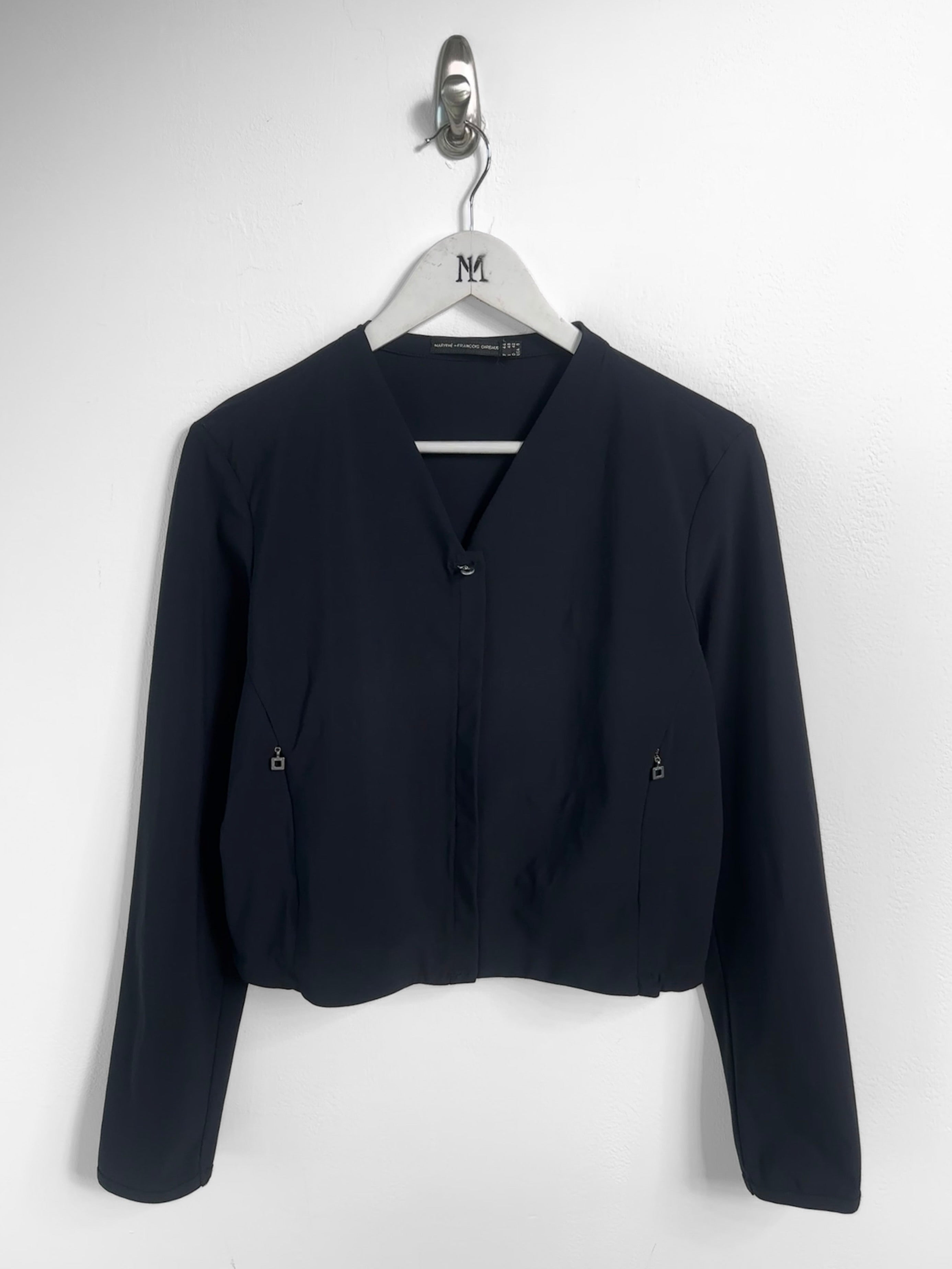 MARITHÉ + FRANÇOIS GIRBAUD - S/S 2001 CROP FIT ZIPPED JACKET