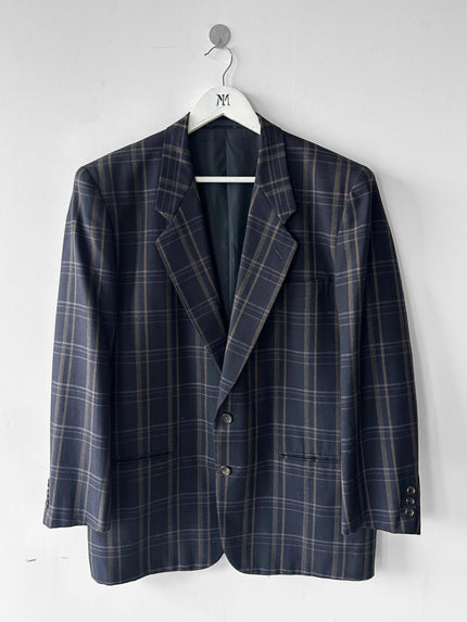 COMME DES GARÇONS HOMME - A/W 1990 OVERSIZED CHECKED BLAZER