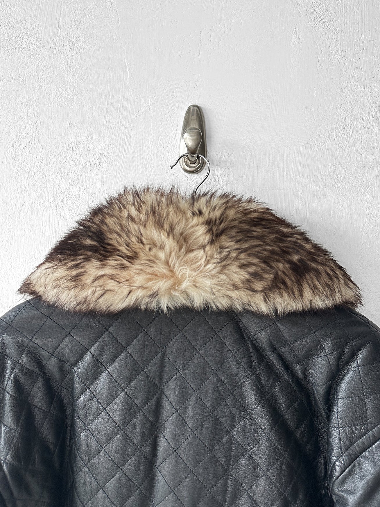 KANSAI YAMAMOTO - 1990s BOXY FIT JACKET WITH DETACHABLE FUR COLLAR