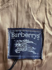 BURBERRYS - 1980s SOFT SUEDE BOMBER JACKET