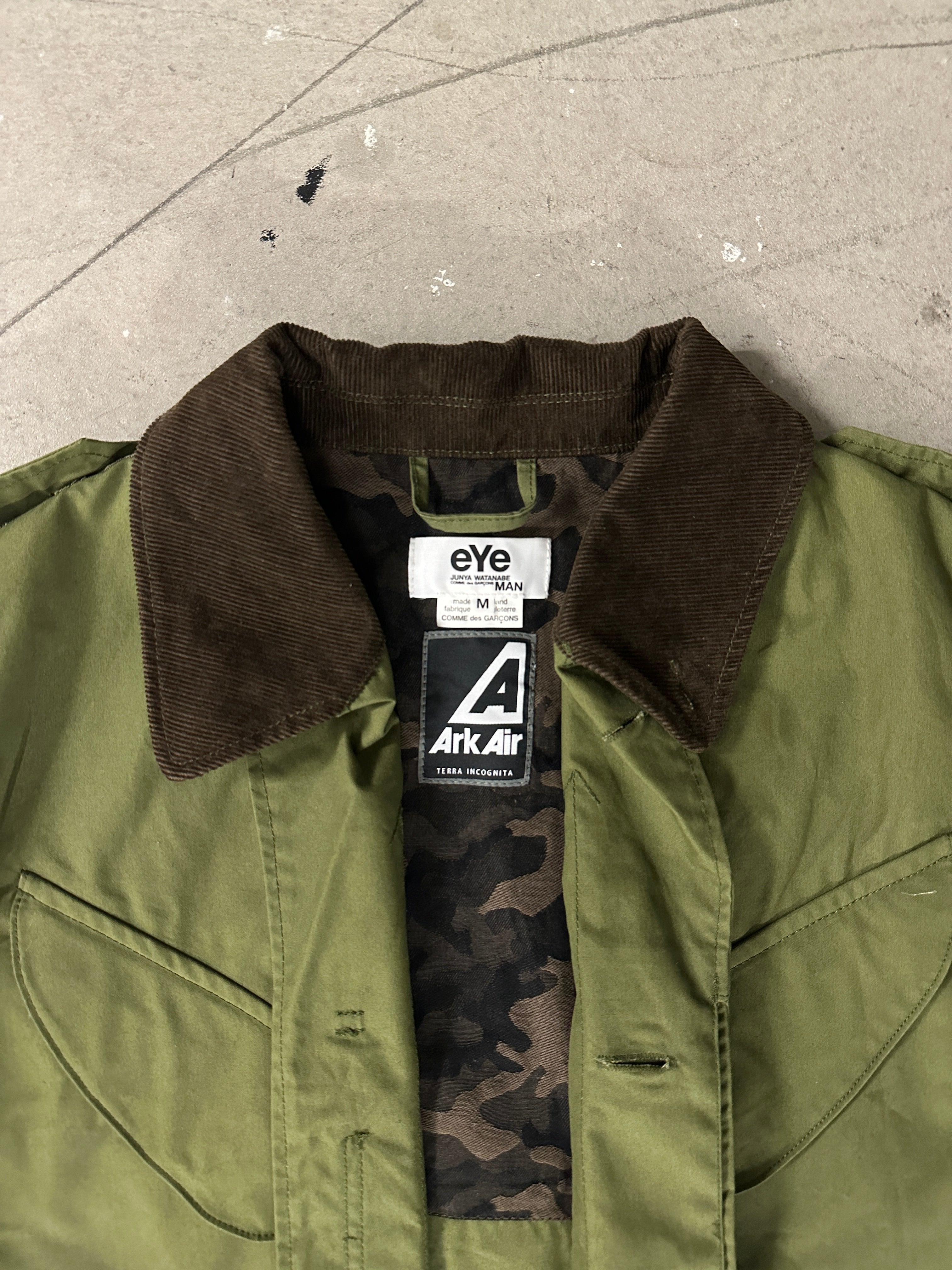 JUNYA WATANABE COMME DES GARÇONS X ARK AIR MILITARY JACKET