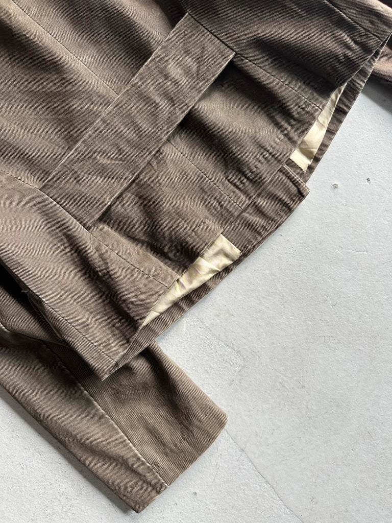 DRIES VAN NOTEN - 1990s DOUBLE BREASTED CROP FIT JACKET