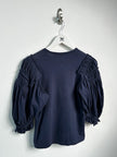 COMME DES GARÇONS - S/S 2008 RUCHED PUFF SLEEVE TOP