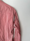 BIKKEMBERGS - early 2000s 2 IN 1 NYLON JACKET GILET WITH ZIP OFF LEATHER HEM PANEL