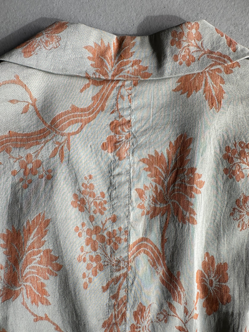 DRIES VAN NOTEN - 1990s FLORAL PATTERN LIGHT BLAZER