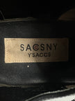 YOHJI YAMAMOTO  SACSNY Y'SACCS - 2000s MONK STRAP LEATHER SHOES