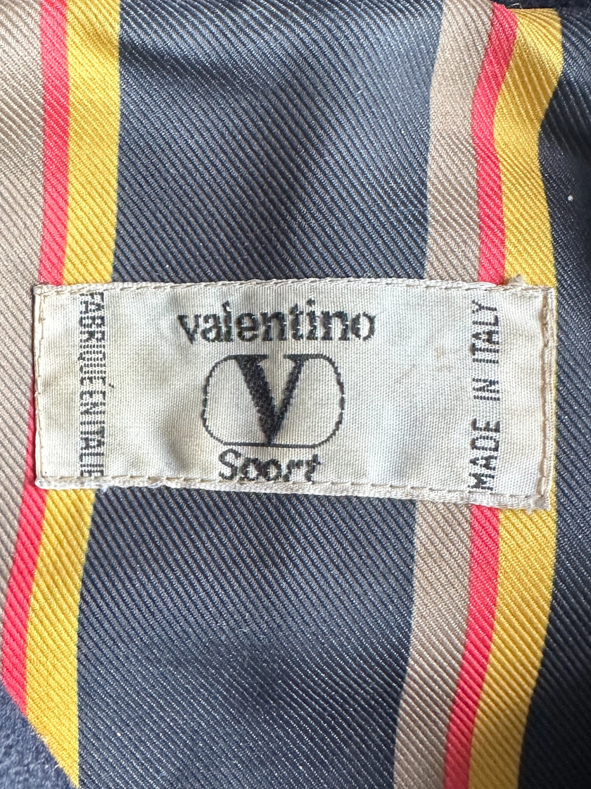 VALENTINO - 1980s WOOL AND CASHMERE BOMBER JACKET