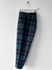 NICHOLAS DALEY - F/W 2021 CHECKED WOOL FRONT PLEATS TROUSERS