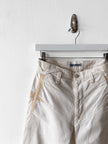 ISSEY MIYAKE - S/S 1997 PANELLED TROUSERS WITH GEOMETRIC BELT LOOPS DETAILING