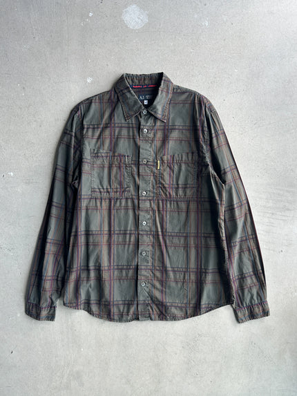 ARMANI JEANS - 2000s LONG SLEEVE SHIRT