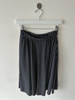 YOHJI YAMAMOTO -  S/S 1996 POLKA DOT FLARED MIDI SKIRT