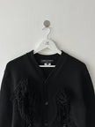COMME DES GARÇONS - F/W 2023 DECONSTRUCTED CARDIGAN WITH FRINGE