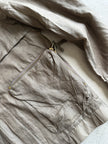 DANIELE ALESSANDRINI - 1990s STRAIGHT FIT WAXED COTTON JACKET