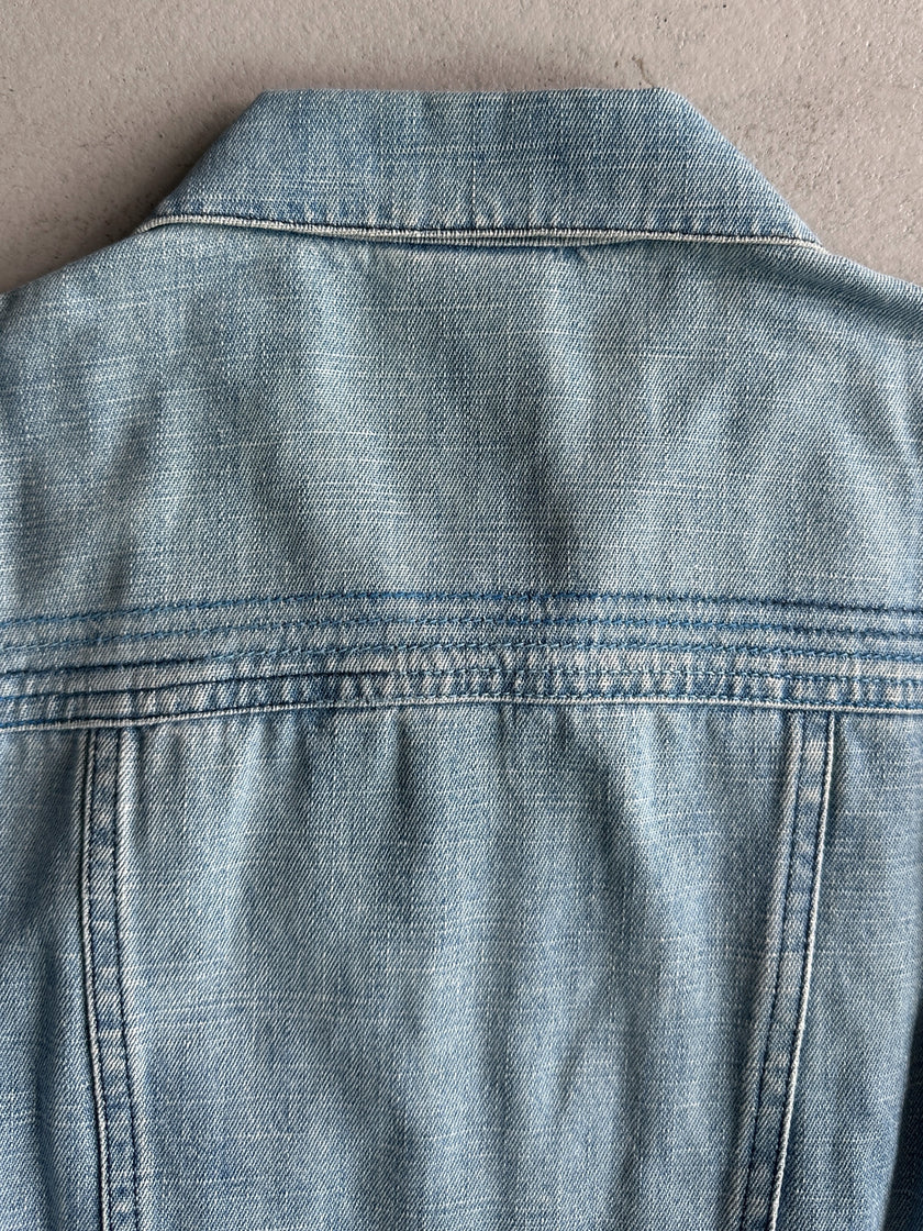 VERSACE JEANS COUTURE - 2000s CROP FIT DENIM JACKET