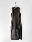 BELGIAN LABEL - early 2000s TWO PIECE SET WITH DRESS AND JACKET