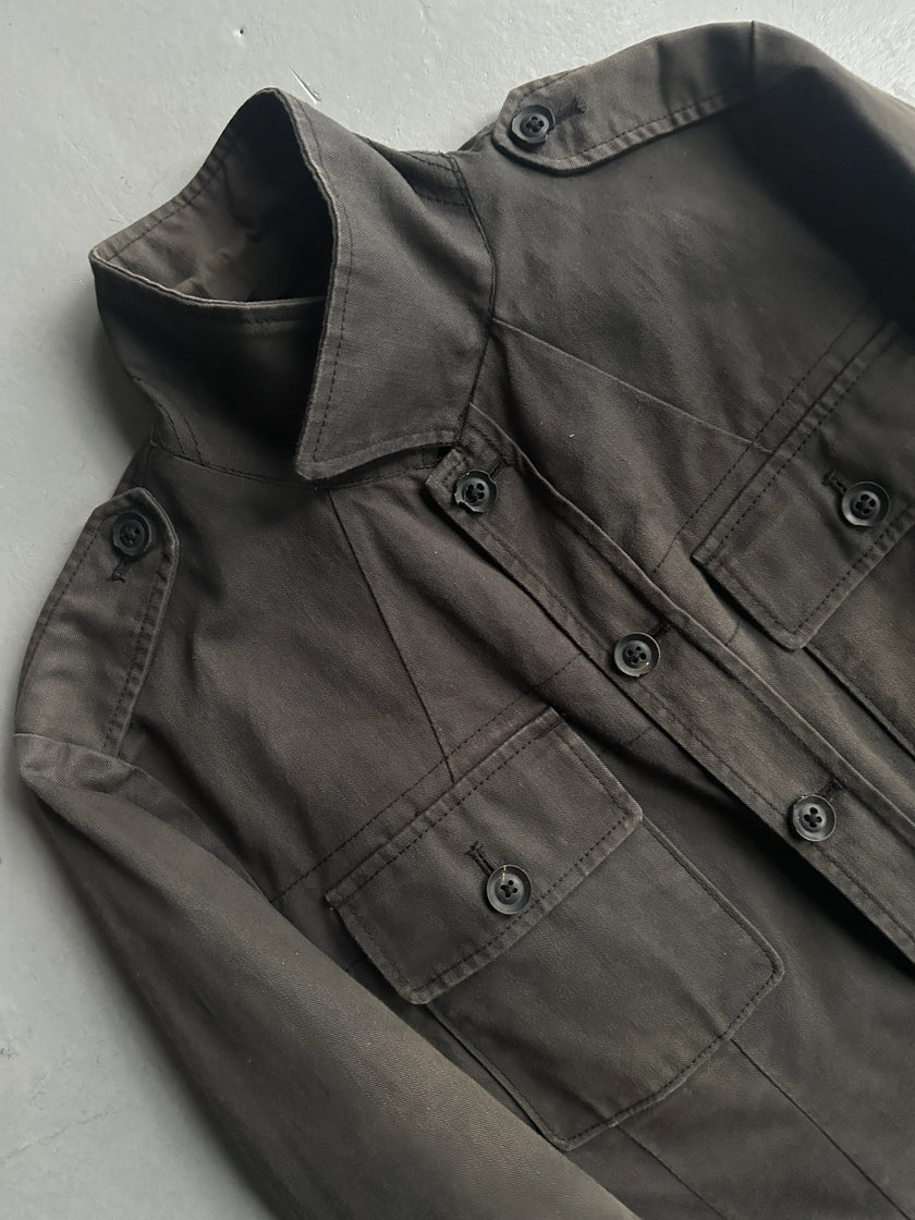 YOHJI YAMAMOTO Y's - A/W 2006 STRAIGHT FIT CARGO JACKET