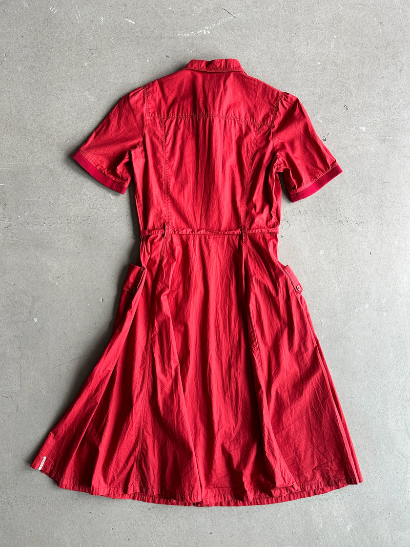 DIESEL - 1990s BUTTON DOWN SHIRT DRESS