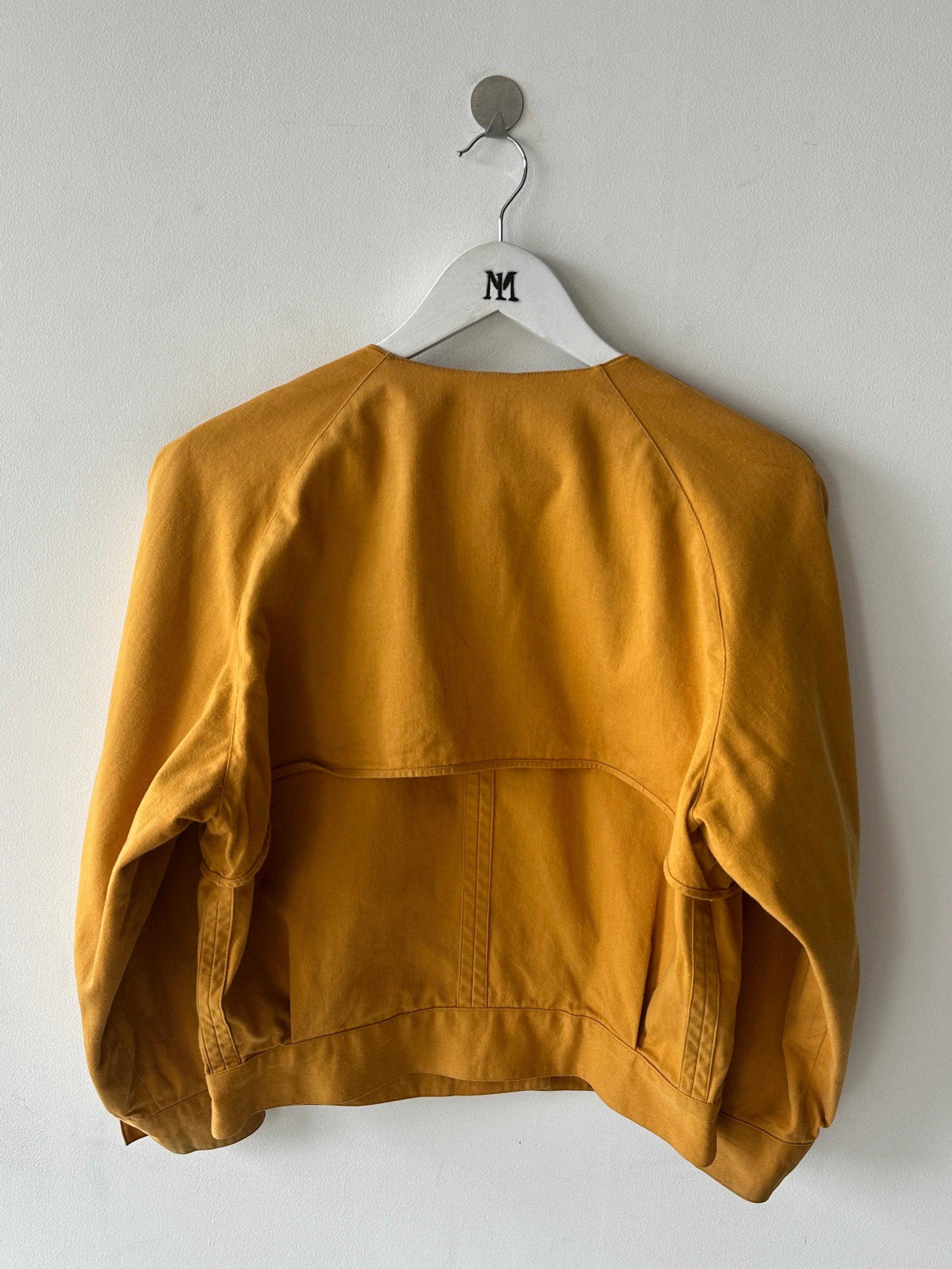 ISSEY MIYAKE - 1970s BOXY FIT ASYMMETRIC FRONT JACKET