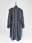 YVES SAINT LAURENT - 1980s LONG TRENCH COAT