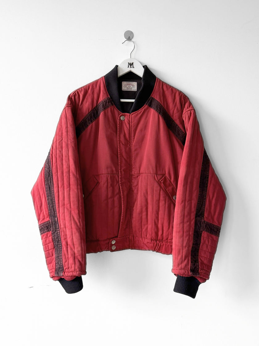 ARMANI JEANS 1990s SAMPLE BOXY FIT BOMBER JACKET