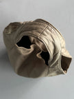ISSEY MIYAKE PLANTATION - 1990s LEATHER SLOUCHY SHOULDER BAG