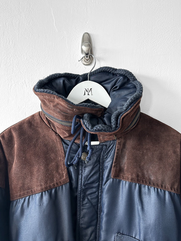 ARMANI JEANS - late 1980s-early 1990s AVIATOR BOMBER JACKET