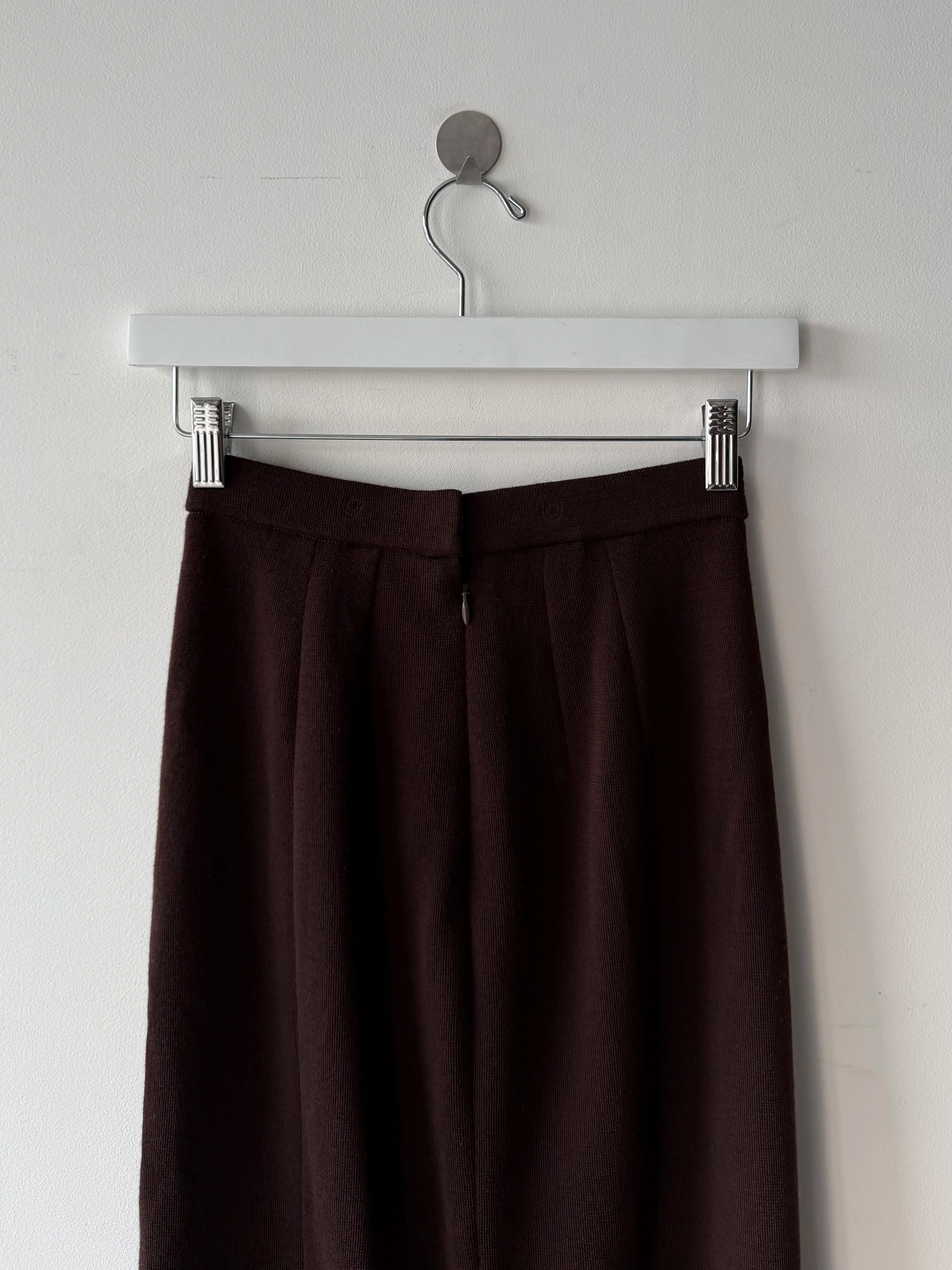 RITSUKO SHIRAHAMA - 1990s 2 PIECES SET WITH SHAGGY TOP