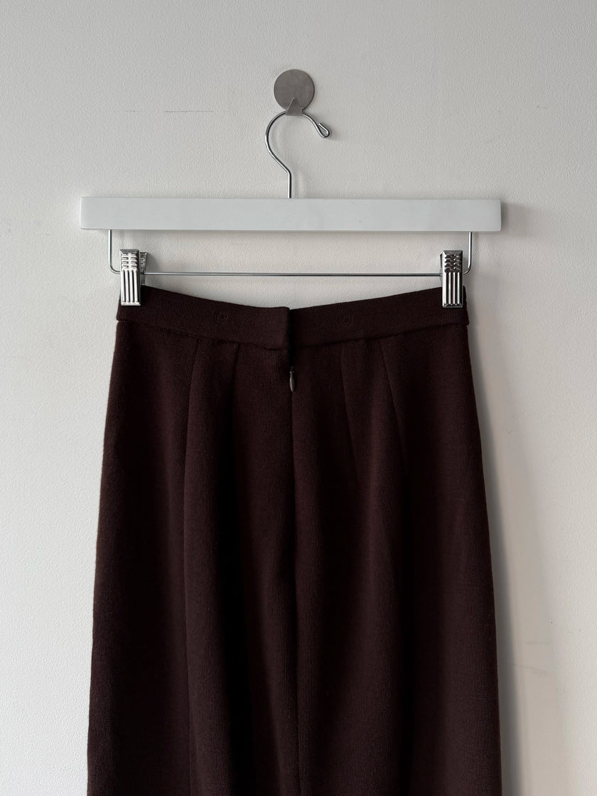 RITSUKO SHIRAHAMA - 1990s 2 PIECES SET WITH SHAGGY TOP