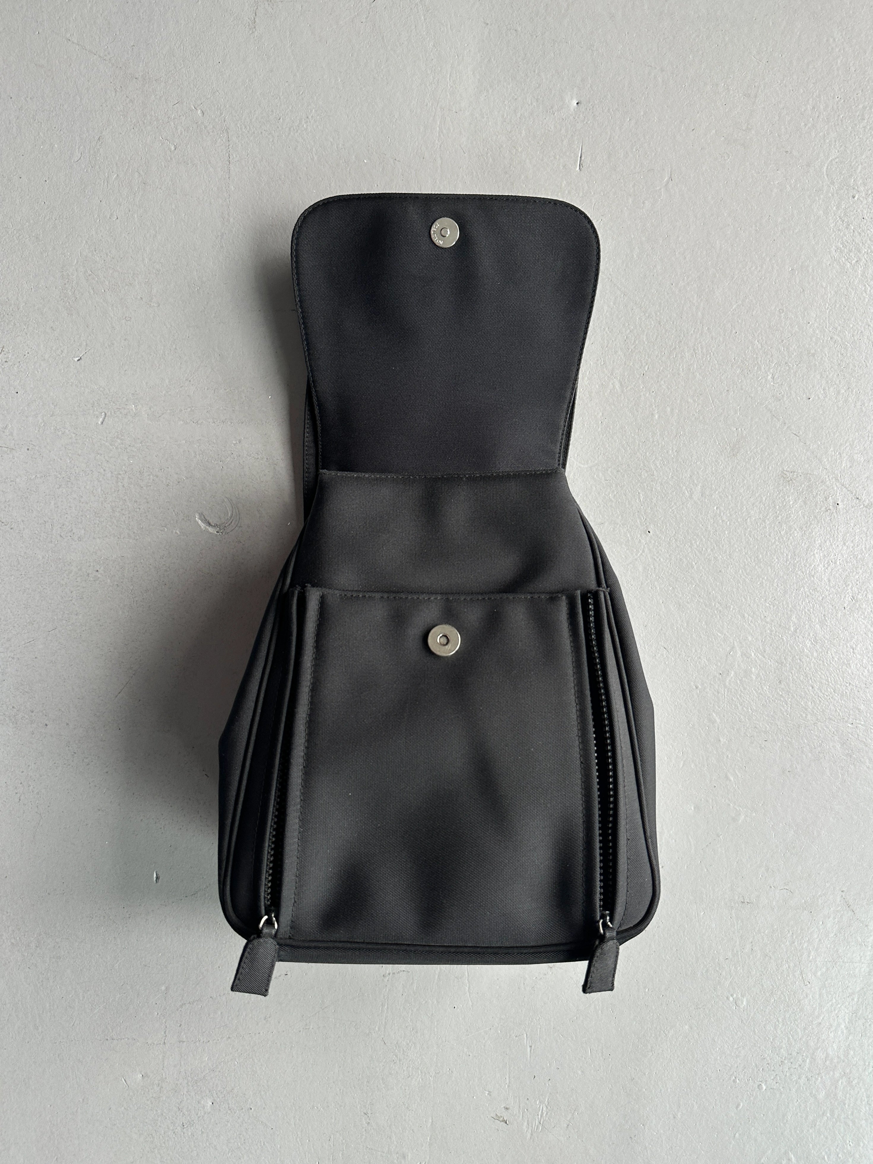 GIANFRANCO FERRÉ - 1990s ZIPPABLE STRAPS BACKPACK