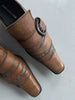 5351 POUR LES HOMMES - early 2000s WESTERN SLIP ON SHOES