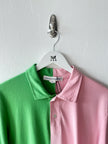 COMME DES GARÇONS - S/S 2005 TWO TONE POLO T-SHIRT