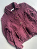 ISSEY MIYAKE ME - 2000s RUCHED JACKET WITH CONTRASTING SEAMS