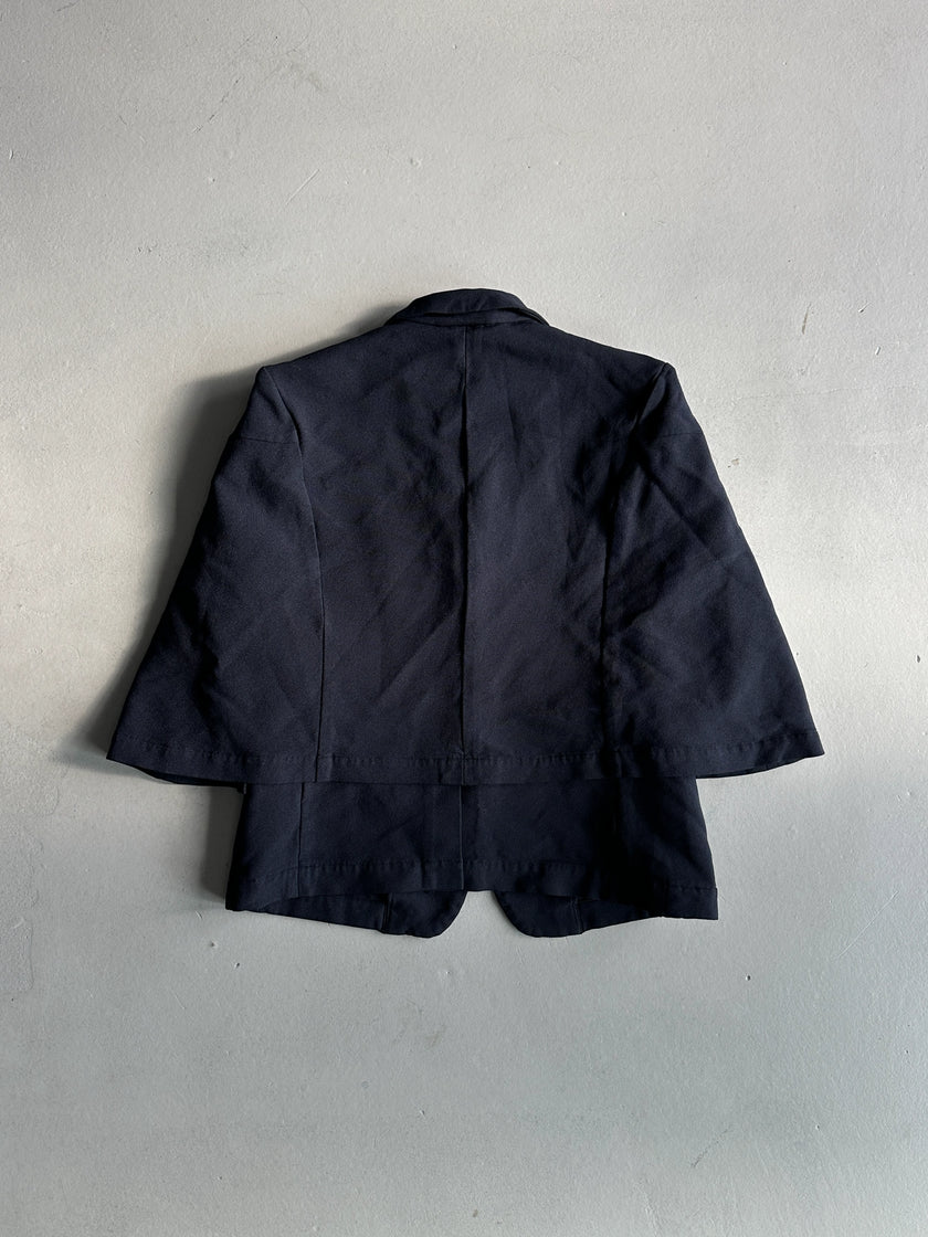 COMME DES GARÇONS - S/S 2011 CAPE BUTTONED BLAZER
