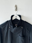 GIANFRANCO FERRÉ - S/S 2008 STRAIGHT FIT JACKET WITH OVERSIZED THROAT FLAP