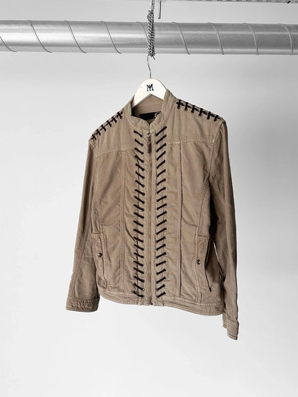 JUST CAVALLI - 2000s LACING DETAILS LIGHT JACKET