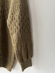 GIANFRANCO FERRÉ STUDIO 001 - 1990s CHUNKY KNIT OVERSIZED JUMPER