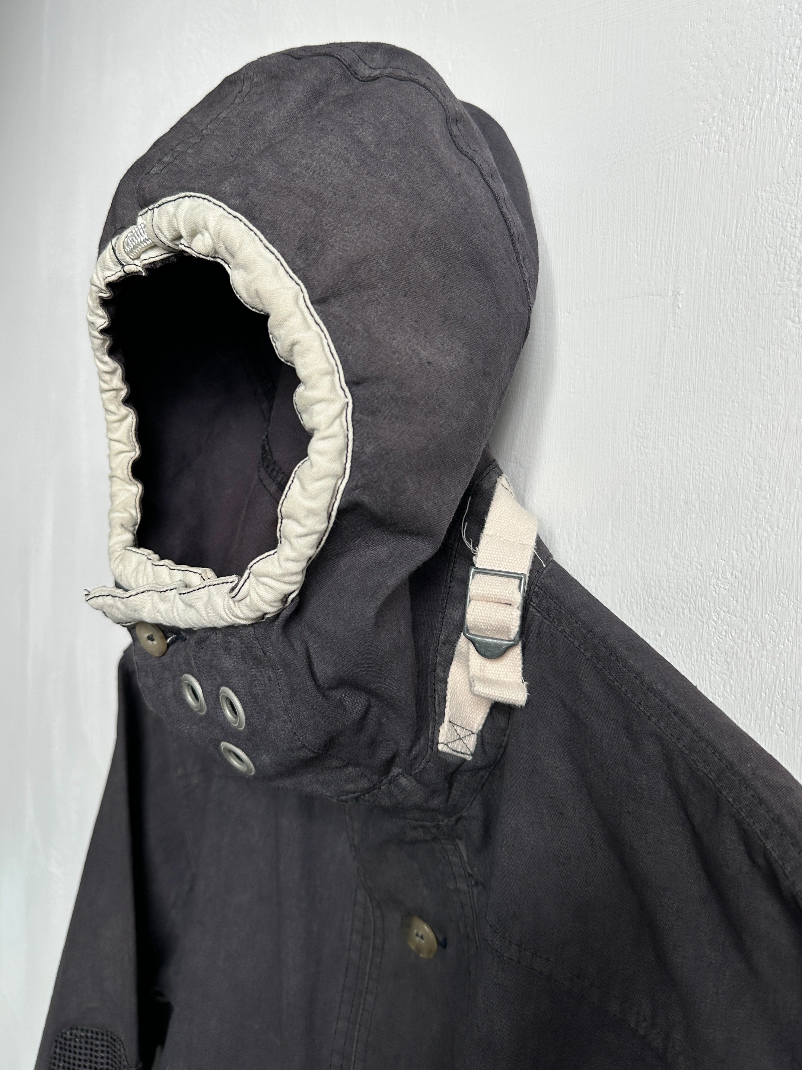 ARMANI JEANS - 1990s GUNNER SMOCK COTTON JACKET