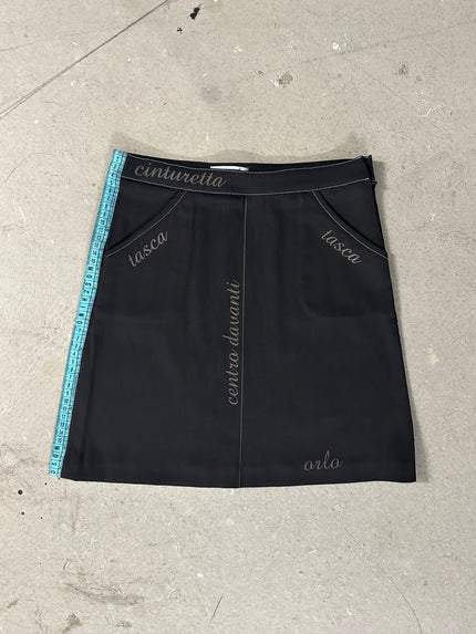 MOSCHINO - 2000s MINI SKIRT