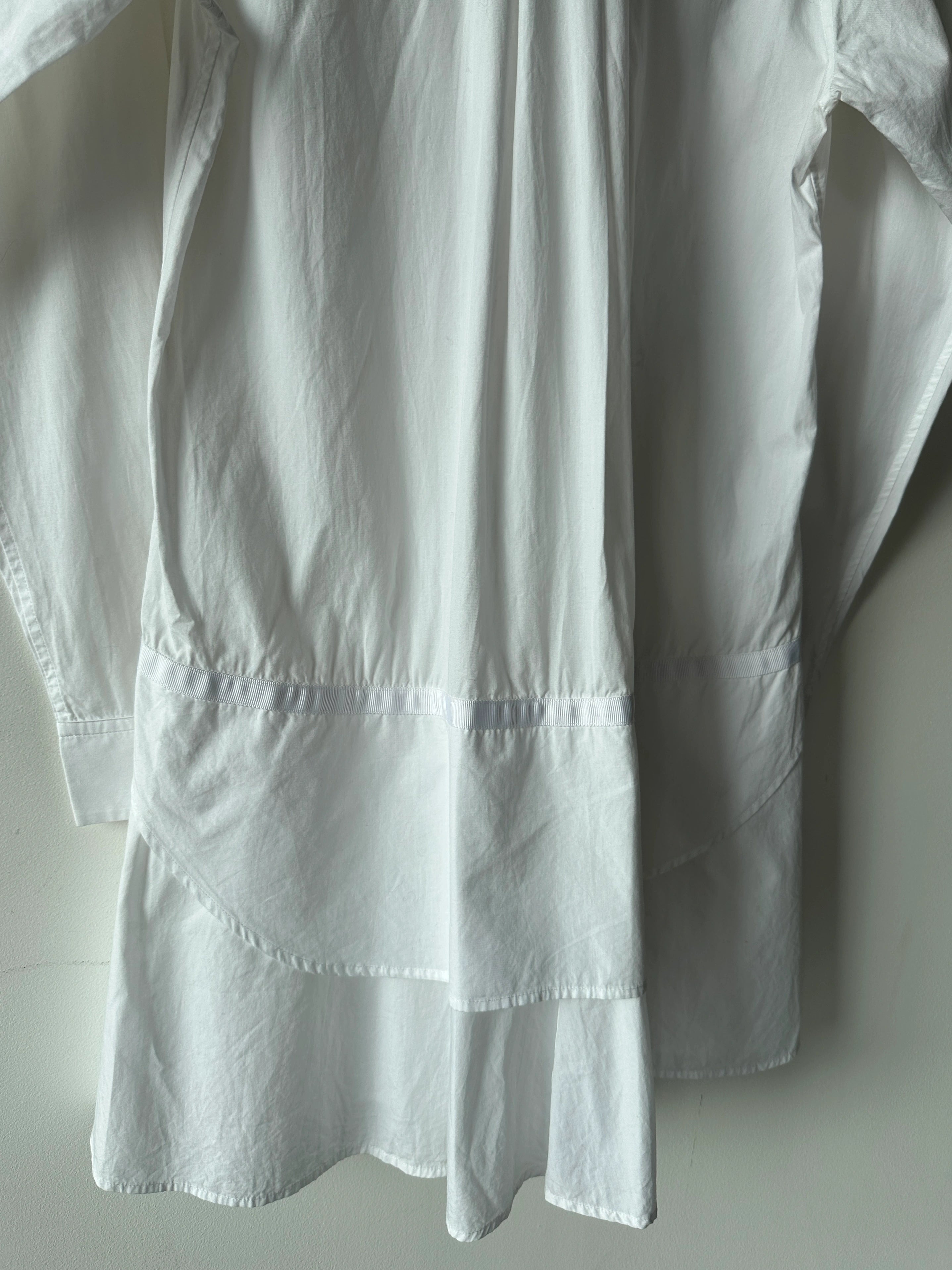 YOHJI YAMAMOTO Y's - 2000s LONG SHIRT DRESS