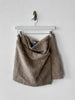 COSTUME NATIONAL - F/W 2012 FAUX FUR WRAP MINI SKIRT