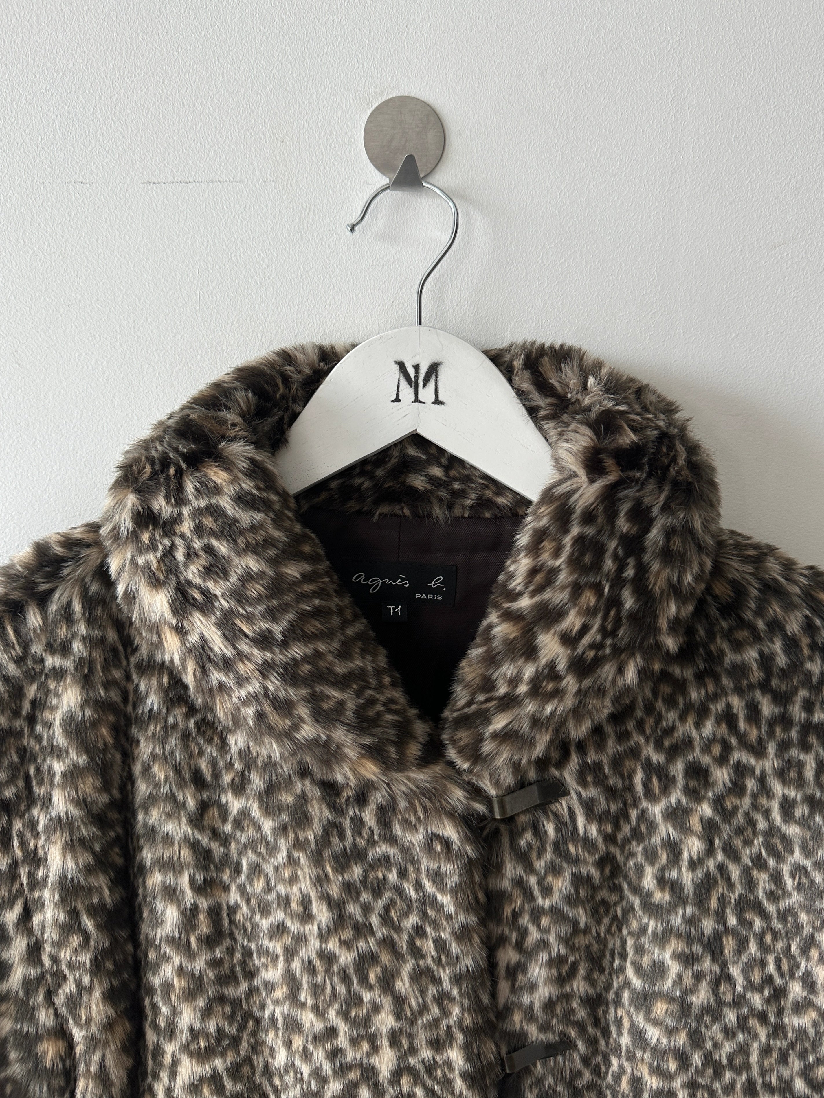 AGNÈS B. - 2000s FAUX FUR JACKET