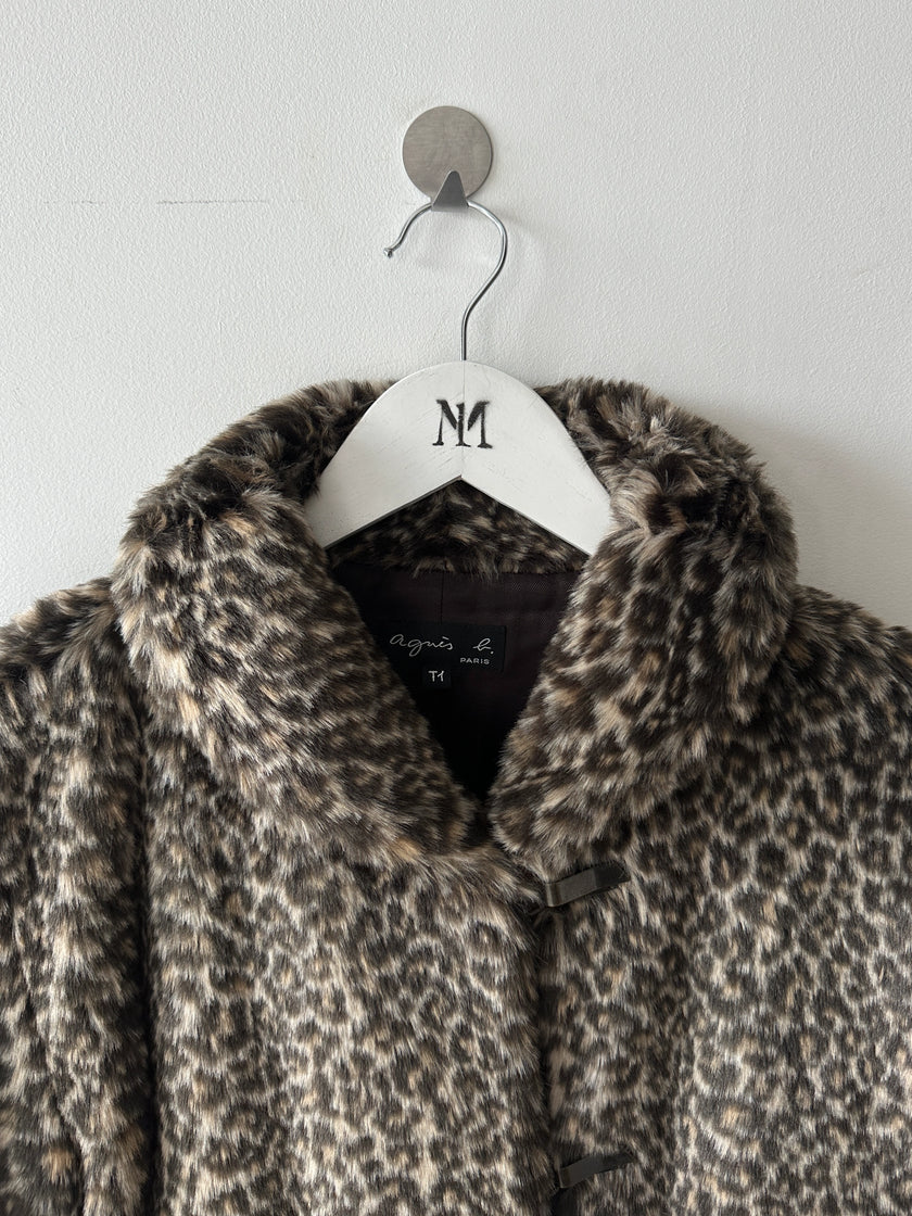 AGNÈS B. - 2000s FAUX FUR JACKET
