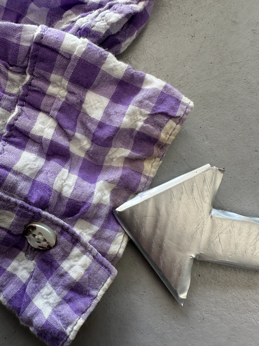 KAPITAL - 1990s DRAPING SIDES ASYMMETRICAL SHIRT