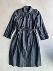 1980s COLLARED TRENCH COAT