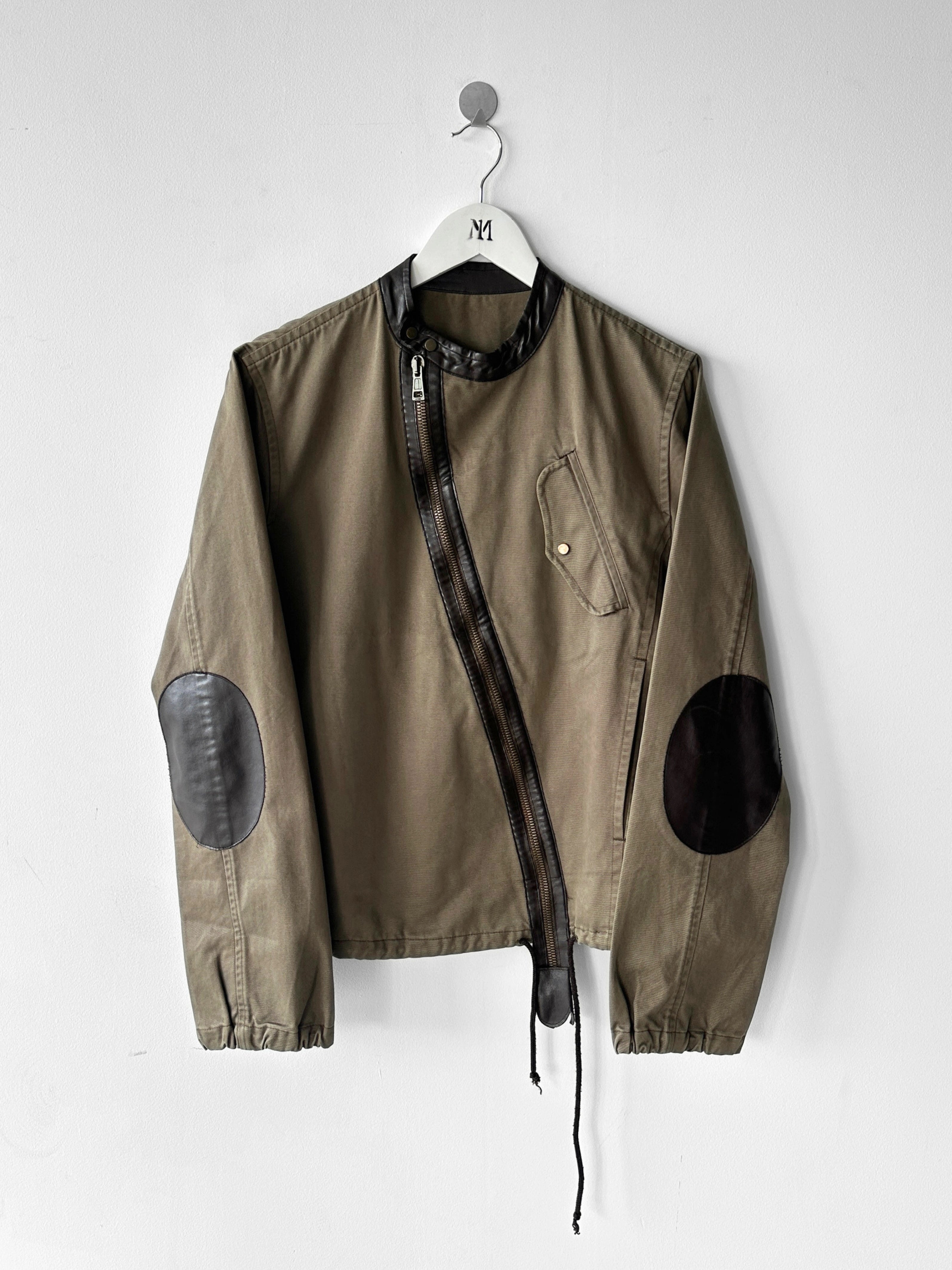 DSQUARED2 - S/S 2002 ASYMMETRIC ZIP JACKET WITH DRAWSTRING HEM