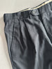 1990s PINSTRIPED FRONT PLEATS TAILORED TROUSERS