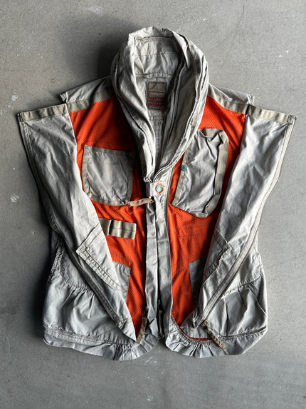 MARITHÉ + FRANÇOIS GIRBAUD - 2000s CARGO TACTICAL VEST