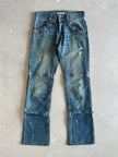 SEMANTIC DESIGN - 2000s 3 IN 1 JEANS TROUSERS