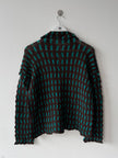ISSEY MIYAKE - S/S 1999 LONG SLEEVE TOP WITH SPIKE PLEATS COLLAR