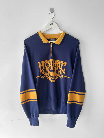 HYSTERIC GLAMOUR - 1990s QUARTER ZIP SWEATSHIRT